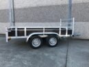 Remorque 300x132 cm double essieux