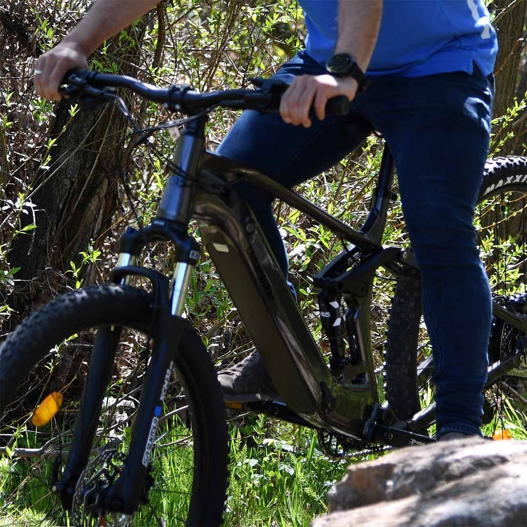 VTT Électrique UrbanBiker UB400B Tout Suspendu – Image 4