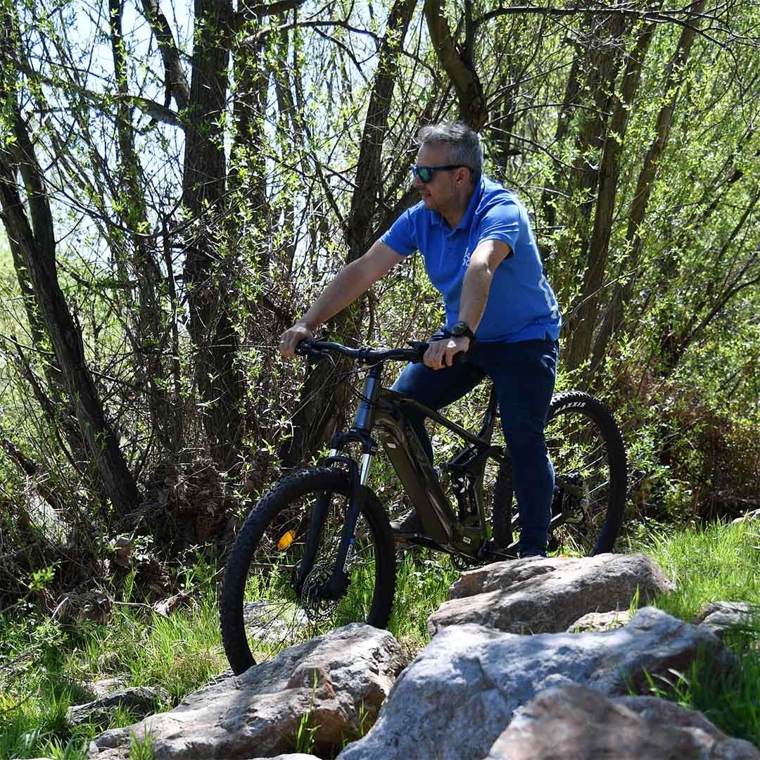 VTT Électrique UrbanBiker UB400B Tout Suspendu – Image 3