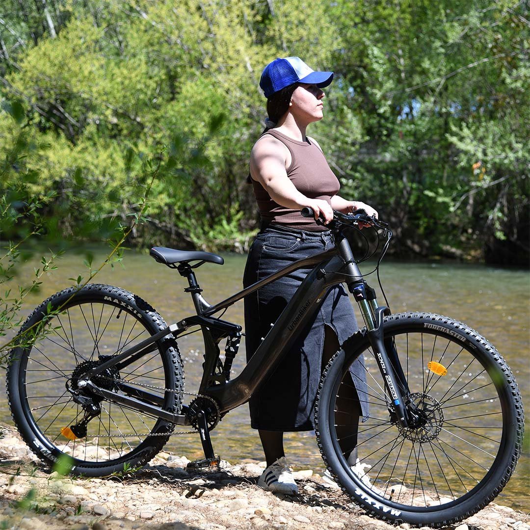 VTT Électrique UrbanBiker UB400B Tout Suspendu – Image 2