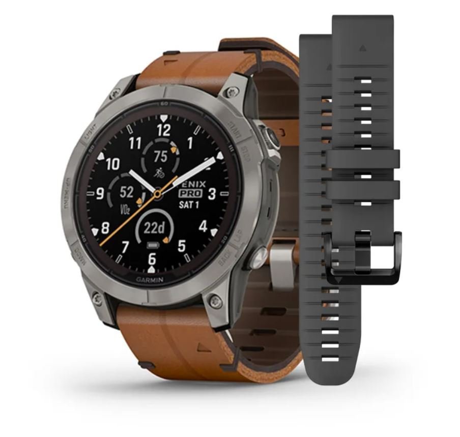 Montre Garmin Fenix 7 Pro Sapphire Solar Titane – Image 3