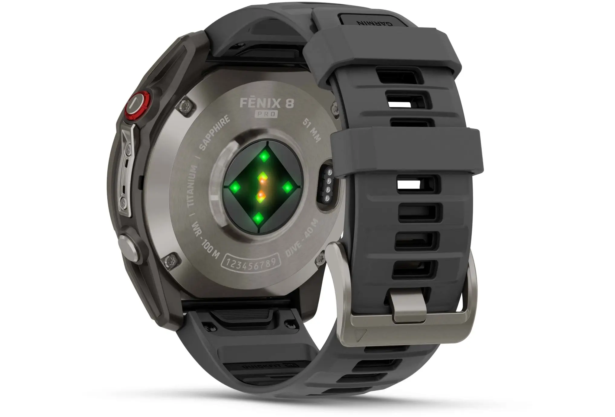 Montre Garmin Fenix 8 Pro AMOLED Sapphire Titane 47 mm – Image 4