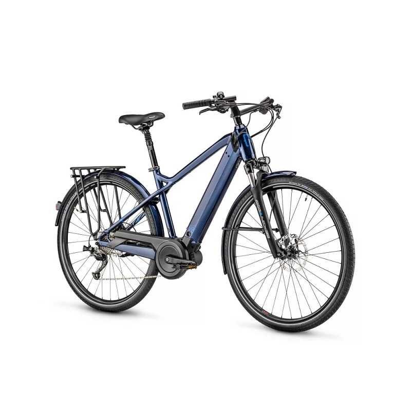 Velo Moustache Samedi 28.2 Shimano Altus 9V 500 Wh 700mm Bleu Nuit 2023 – Image 4