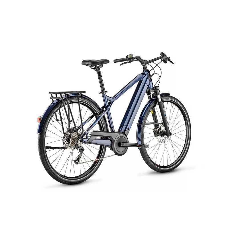 Velo Moustache Samedi 28.2 Shimano Altus 9V 500 Wh 700mm Bleu Nuit 2023 – Image 3