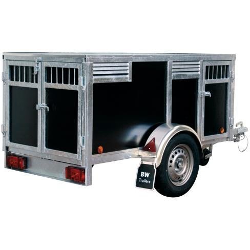Remorque 4 chiens marron BW Trailers – Image 2