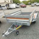 Remorque plateau MECANOREM - RPMS 455 F - PTAC : 750 Kg - 1 essieu freiné - 250 x 150 cm