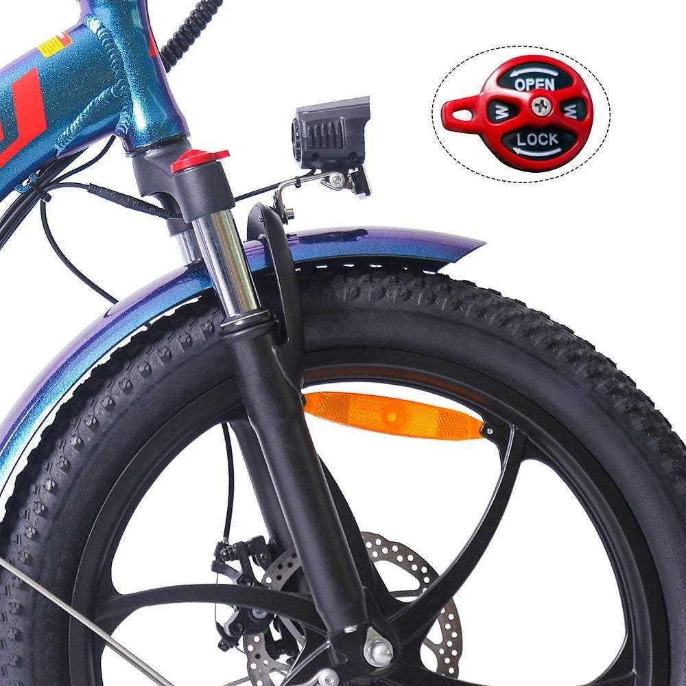Vélo électrique pliant Fafrees F20 Pro 250W 20" en Cadre Ouvert 18Ah Batterie – Image 10