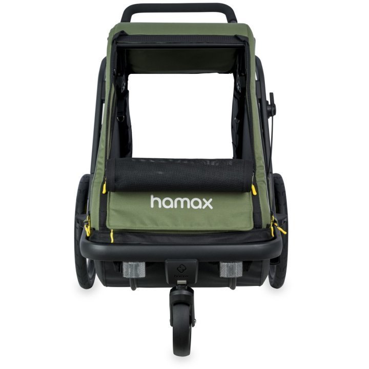 Remorque vélo animaux Hamax - Pluto Medium - vert/noir – Image 7
