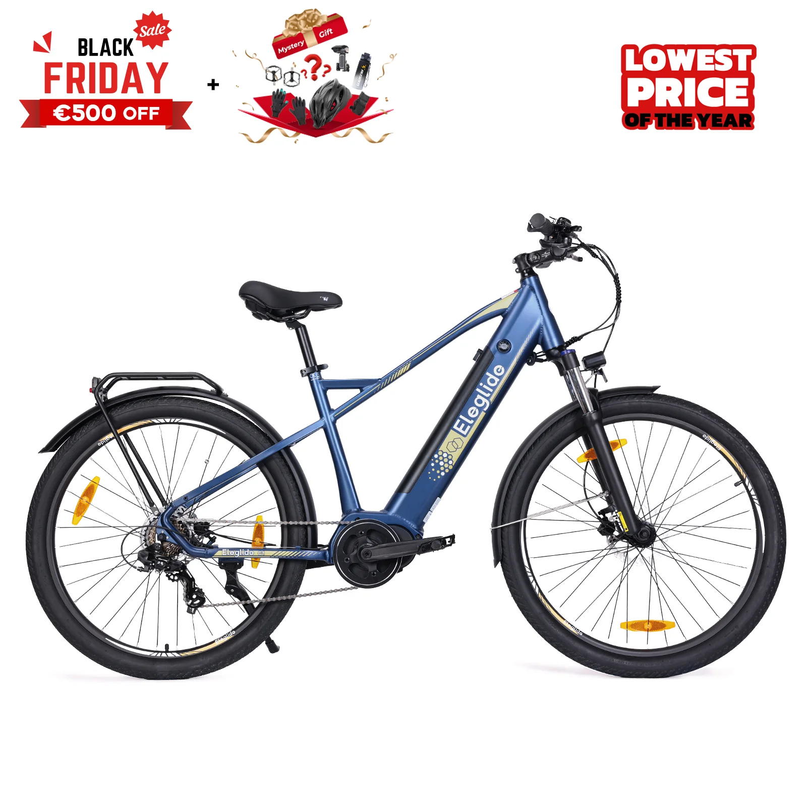 Eleglide Vélo électrique de trekking C1 – Image 7